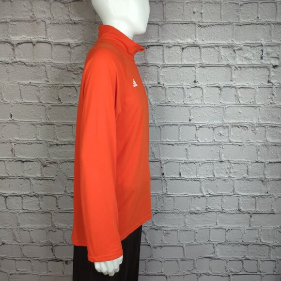 Adidas Miami Hurricanes Large Sideline Quarter-Zip Pullover - Picture 5 of 8